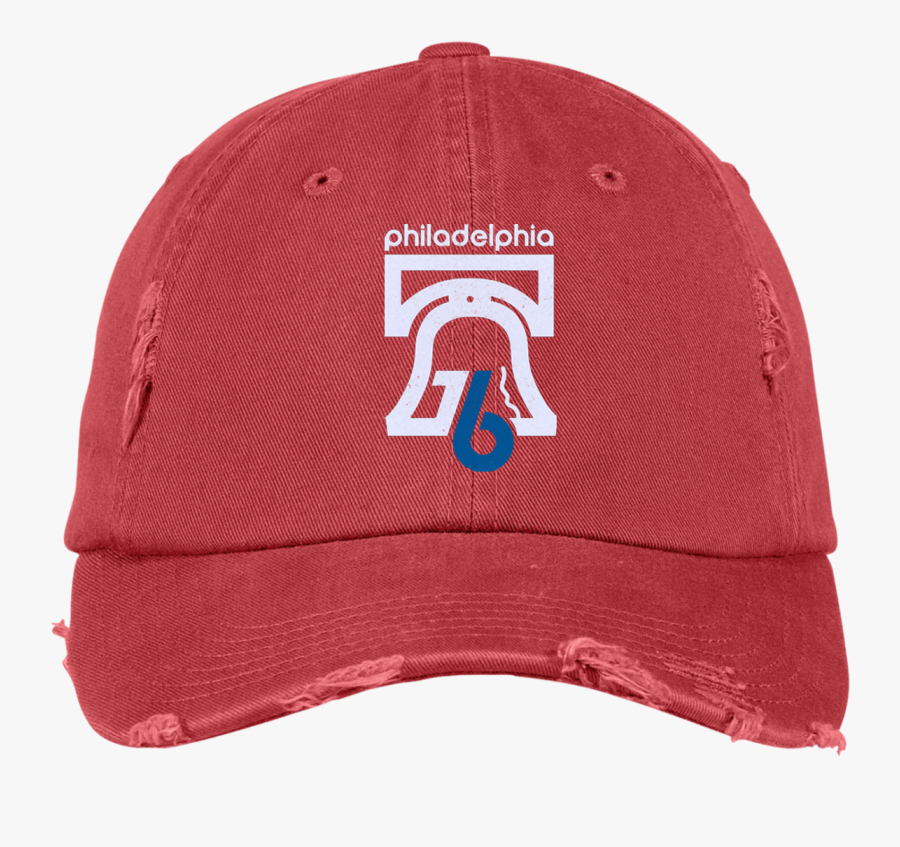 Retro 1976 Bicentennial Inspired Distressed Embroidered - Limp Bizkit Red Cap, Transparent Clipart
