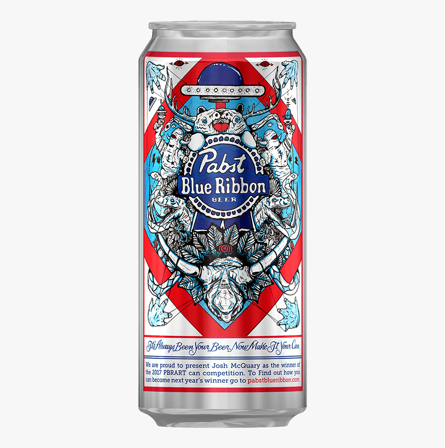 Pabst Blue Ribbon, Transparent Clipart