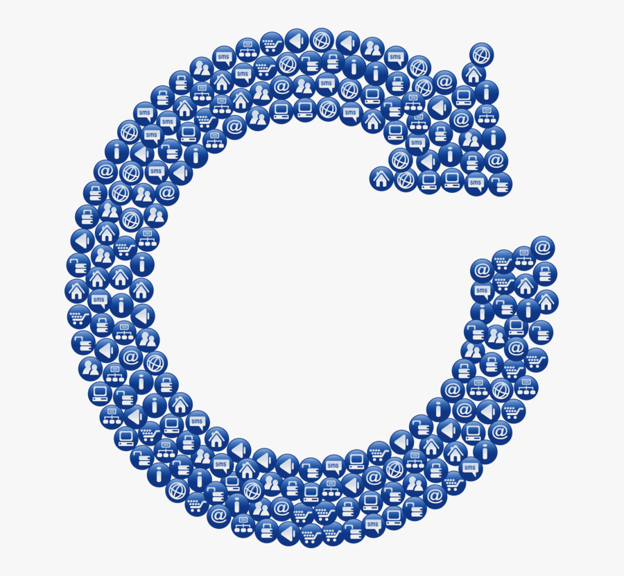 Blue,jewellery,body Jewelry - Circle, Transparent Clipart