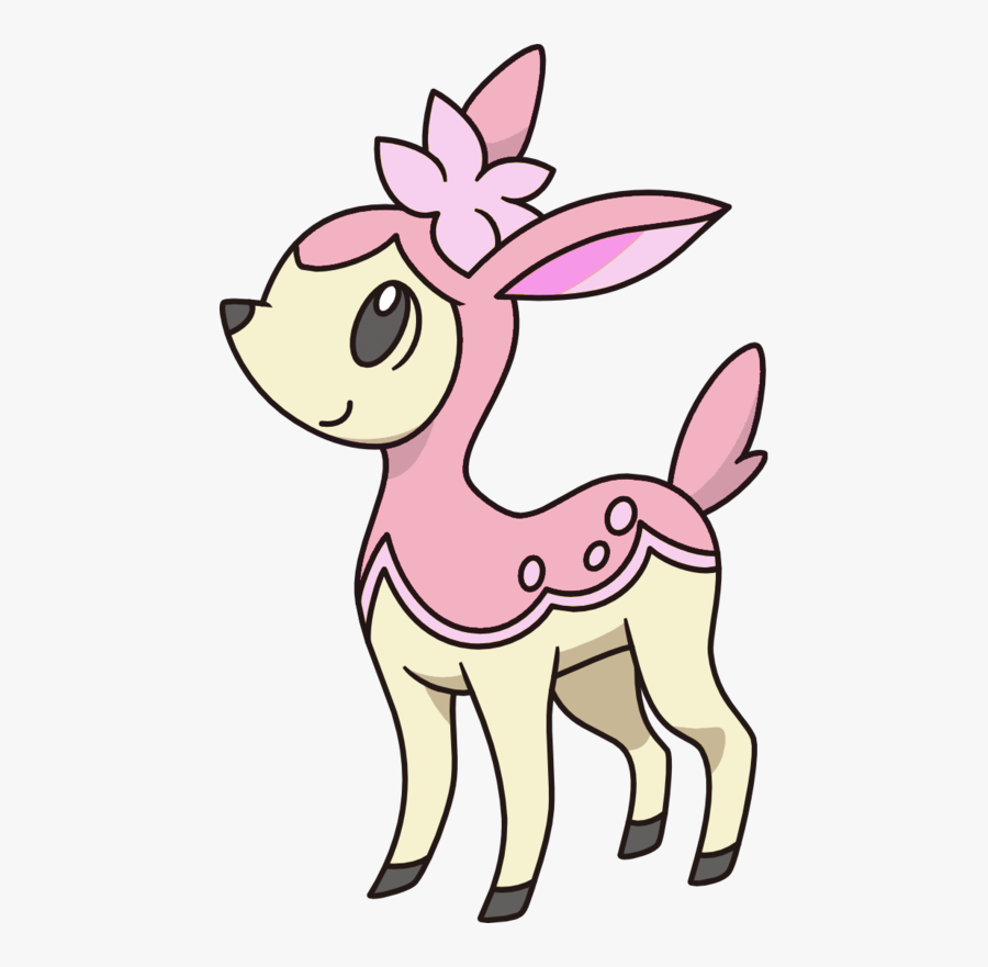 500 X 801 - Pokemon Shiny Deerling Spring, Transparent Clipart