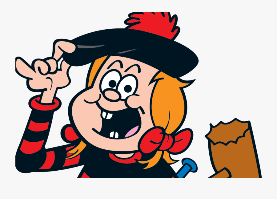 Minnie The Minx Beano, Transparent Clipart