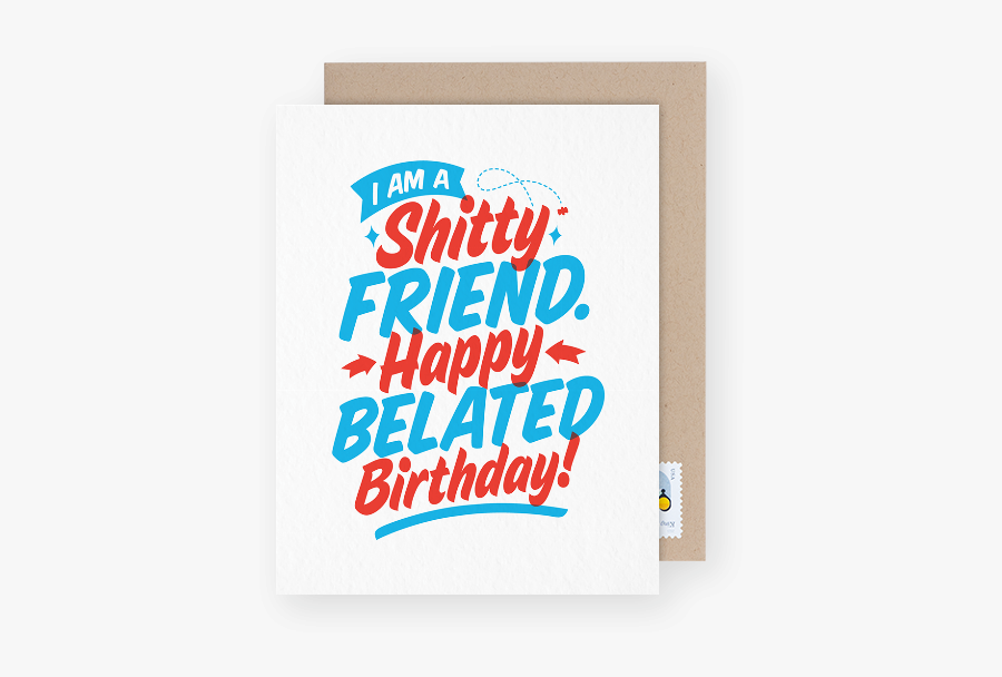 Funny Greeting Card - Poster, Transparent Clipart