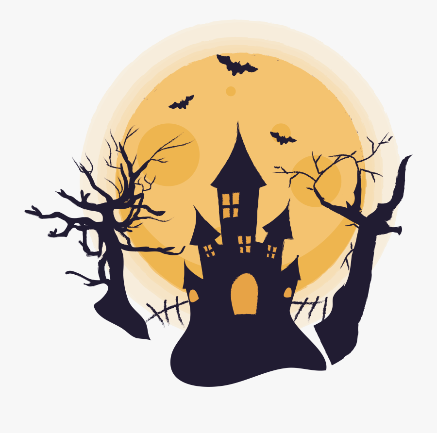 Halloween Graphic Design Art Graphics - Thro By Marlo Lorenz, Transparent Clipart