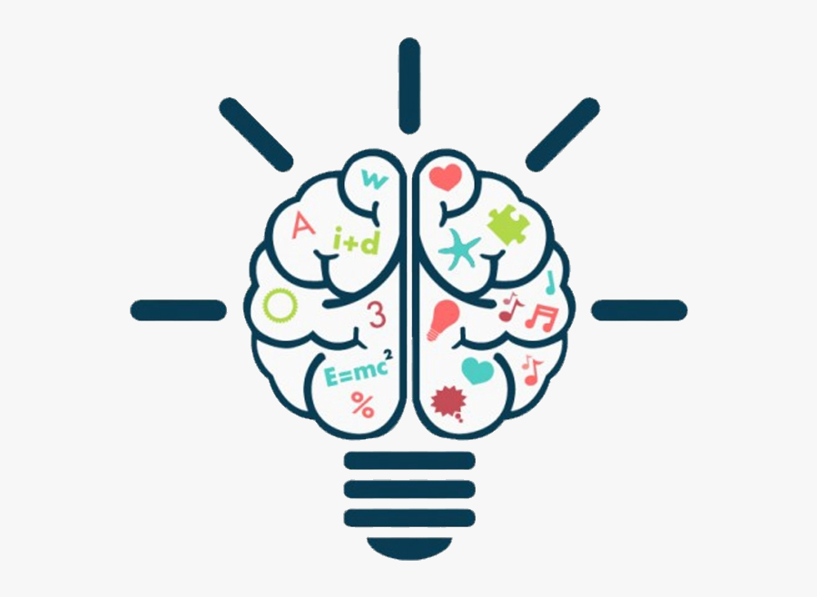 Brain The Food Math Clipart Hd Transparent Png - Math Brain Clipart, Transparent Clipart