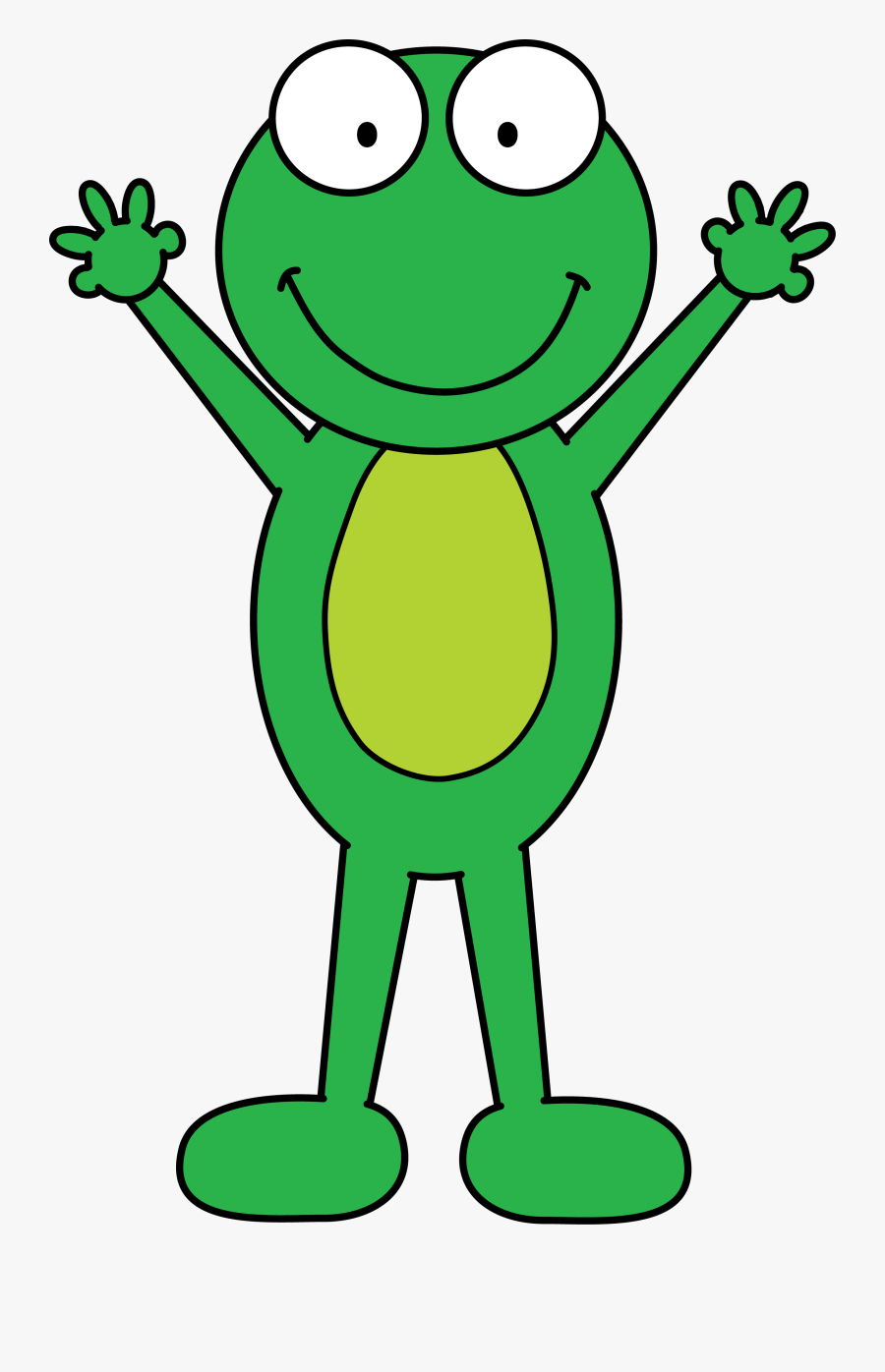 Frog Clipart , Png Download - Frog With Clothes Clipart, Transparent Clipart