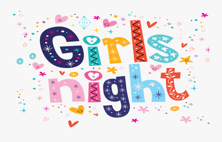 Girls Night, Transparent Clipart