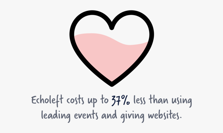 Echoleft Price Heart - Heart, Transparent Clipart