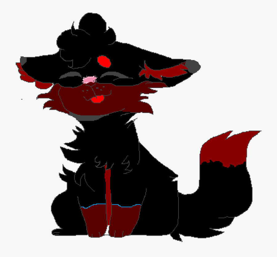 Transparent Wolf And Pup Clipart - Cartoon, Transparent Clipart