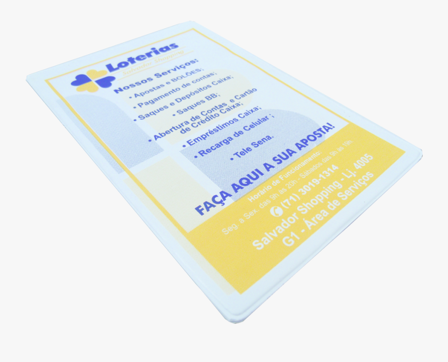 Bilhete De Loteria - Majorelle Blue, Transparent Clipart