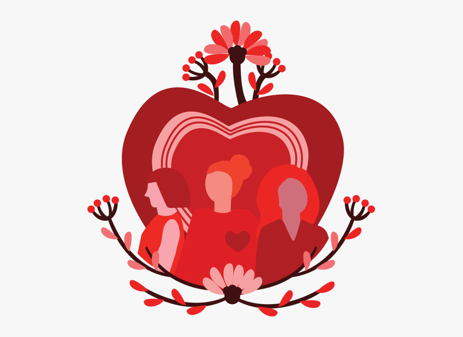 Healthy Clipart Heart Walk - Illustration, Transparent Clipart