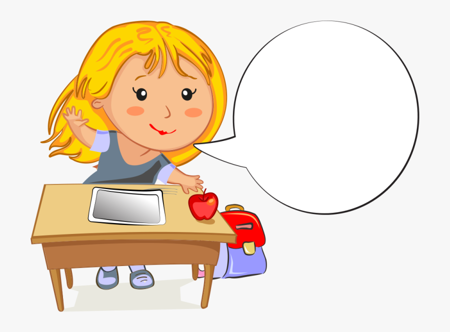 Cartoon Girl Clipart - Year 3 Writing Targets, Transparent Clipart