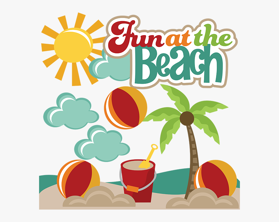 Beach Fun Clipart, Transparent Clipart