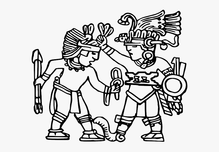 Aztec Warrior Clipart - Aztec Clipart, Transparent Clipart