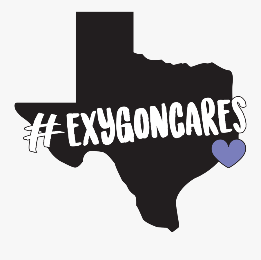 Exygon Cares - Heart, Transparent Clipart