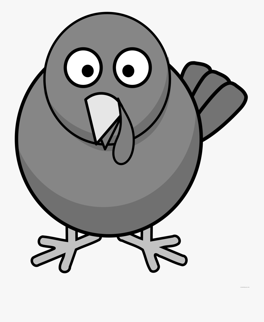 Turkey - Clipartblack - Com Graphic - Turkey Clip Art - Cartoon Chicken Transparent Background, Transparent Clipart