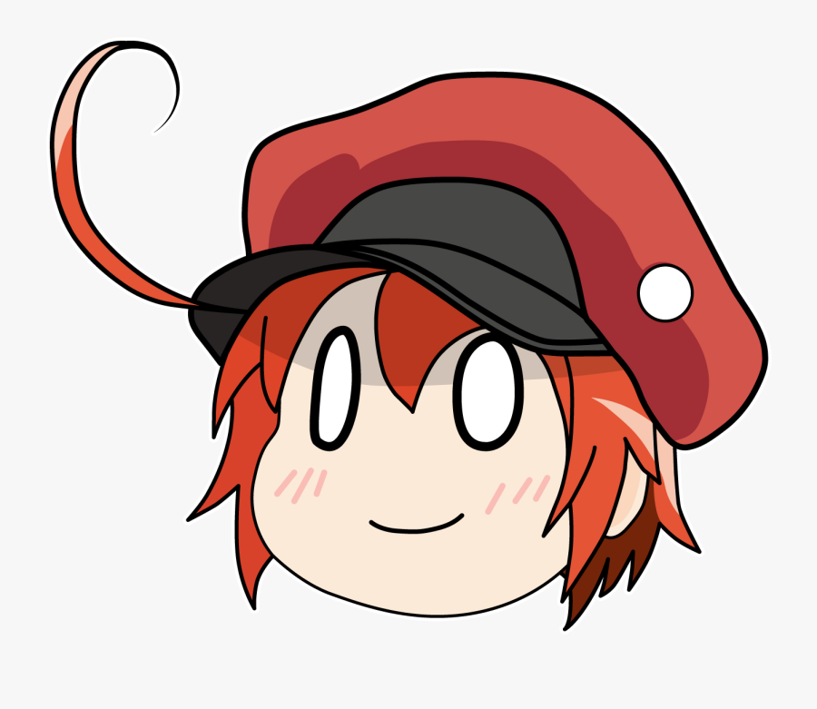 Transparent Red Blood Cells Png - Red Blood Cell Cells At Work Chibi, Transparent Clipart