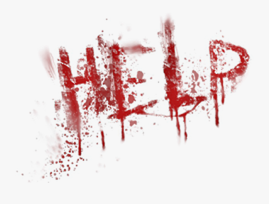 Blood Red Portable Network Graphics Clip Art Desktop - Help Me In Blood Png , Free Transparent ...
