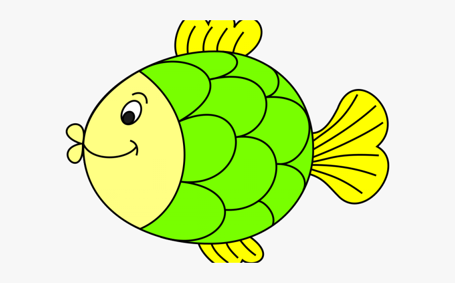 Transparent Fishy Clipart - Outline Fish Clipart, Transparent Clipart