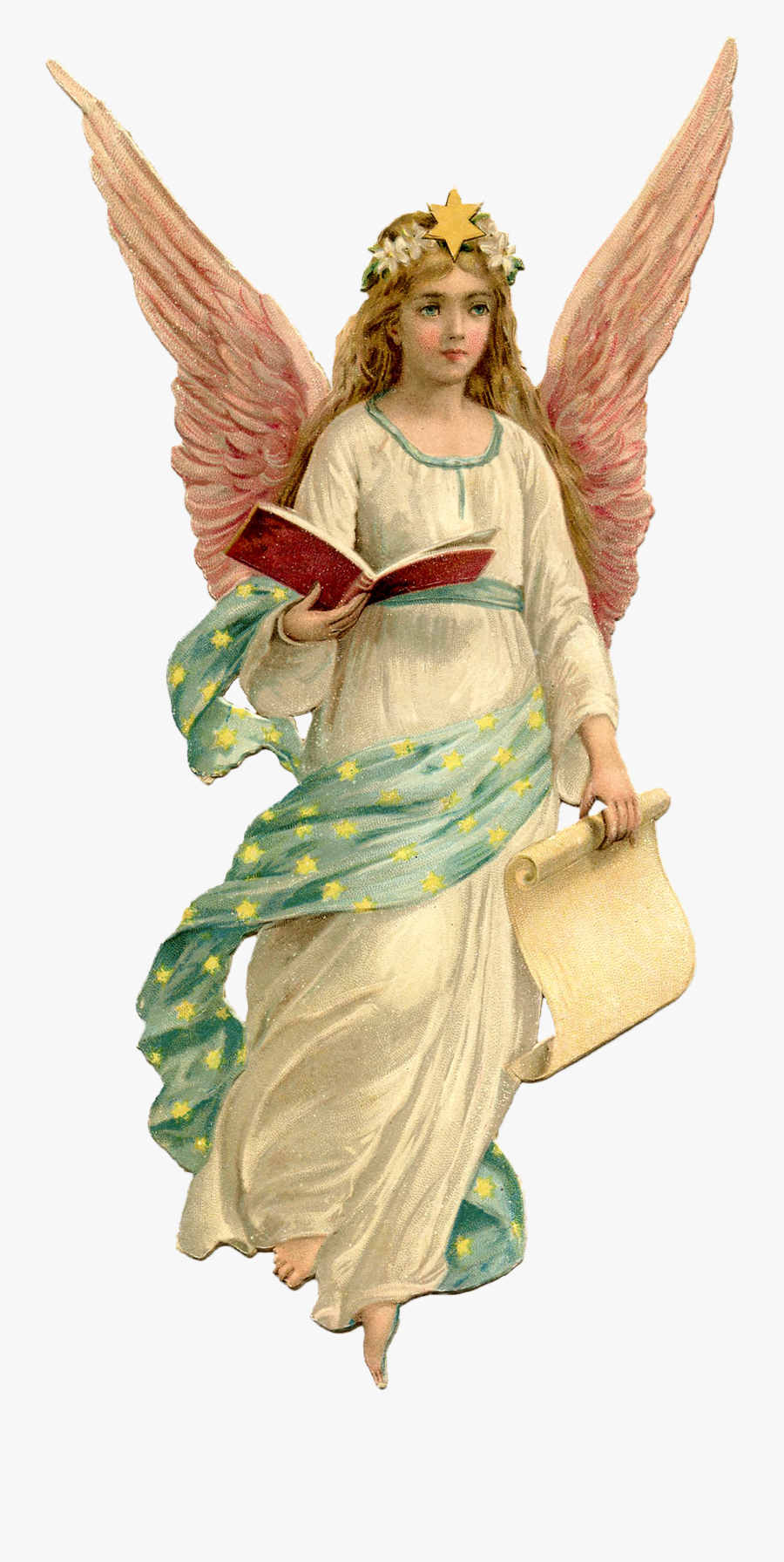Angel Images For Christmas, Transparent Clipart
