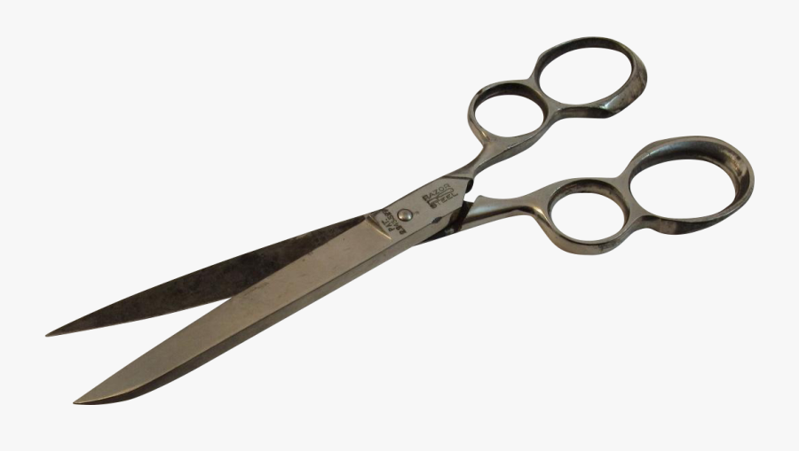 Урожай Boker V 88 Barber Ножницы - Barber Scissors Antique, Transparent Clipart