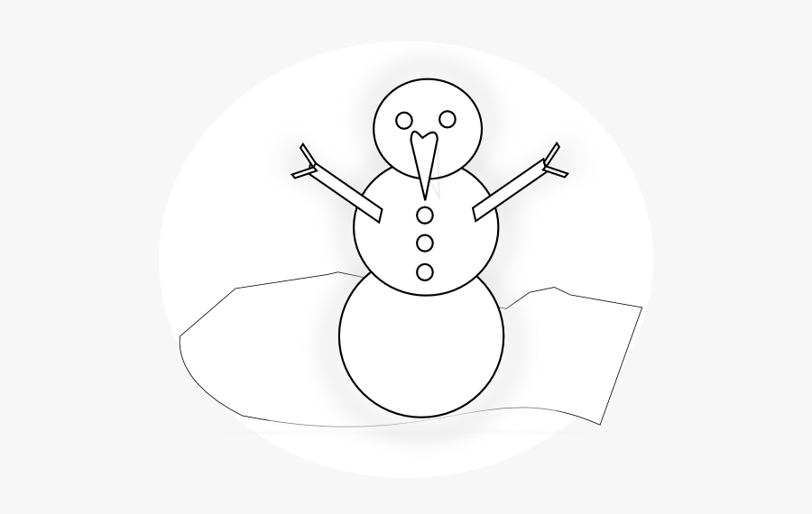 Netalloy Snowman 2 10 Coloring Book Colouring Black - Cartoon, Transparent Clipart