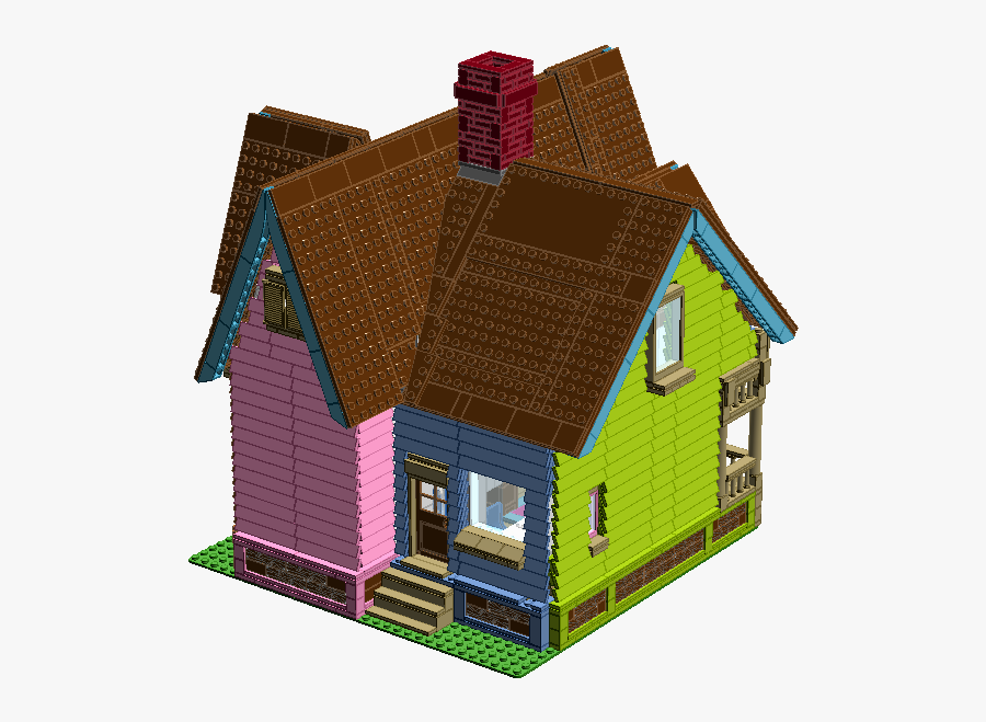 Lego Ideas Product - Instruction Lego Up House, Transparent Clipart