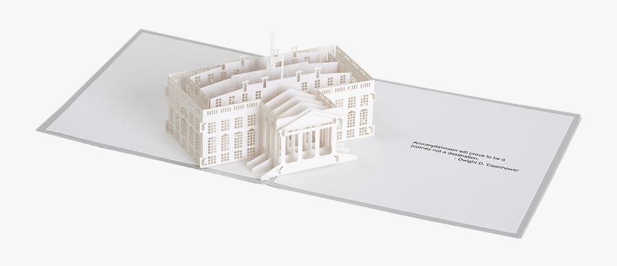 Transparent White House Png - Scale Model, Transparent Clipart