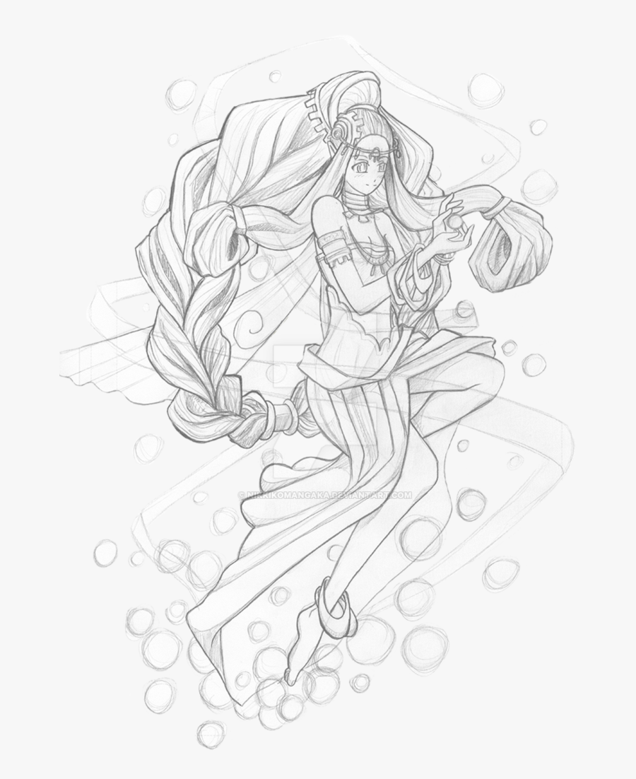 Harvest Goddess For Wii Sketch By Nikkikomangaka - Illustration, Transparent Clipart