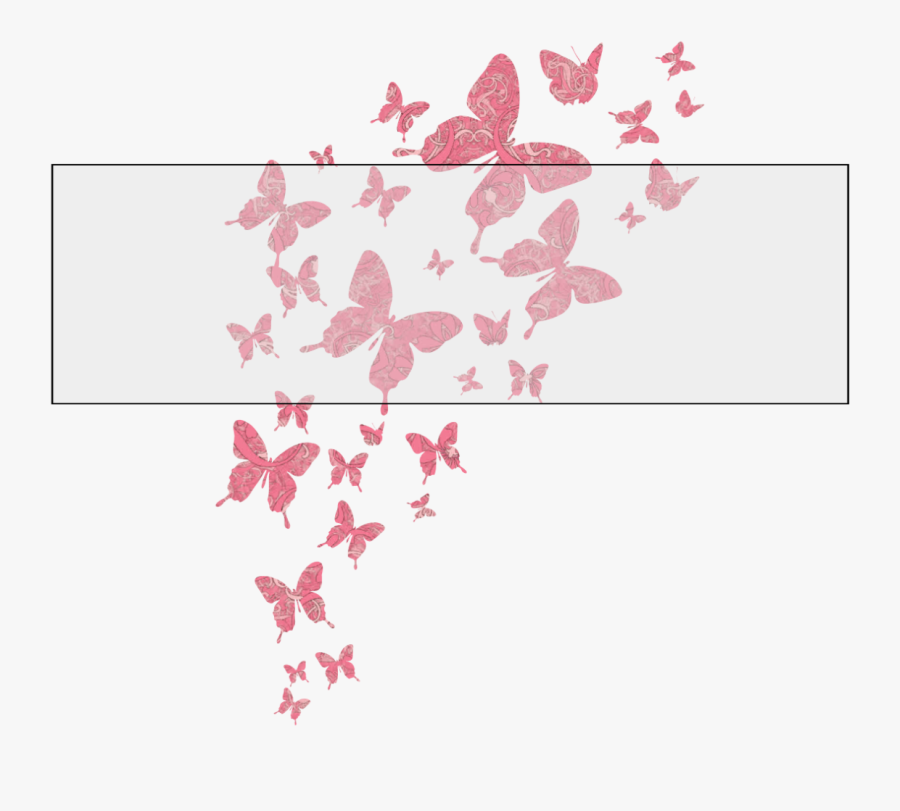 Glitter Butterfly Art, Transparent Clipart