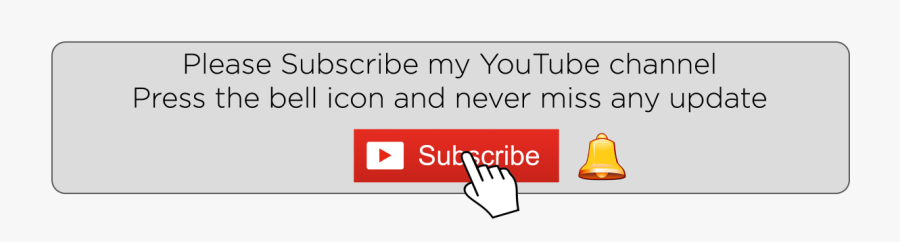 Subscribe Clipart Icon - Subscribe Button And Bell Png Button, Transparent Clipart