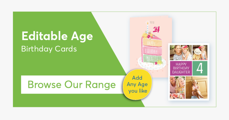 Any Age Cards - Hoetips, Transparent Clipart