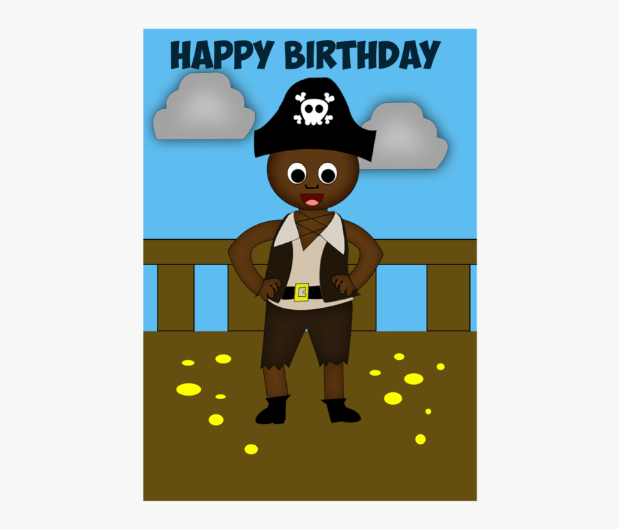 Boy"s Music Birthday Card - Cartoon, Transparent Clipart
