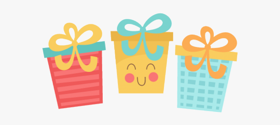 Cute Presents Clipart, Transparent Clipart