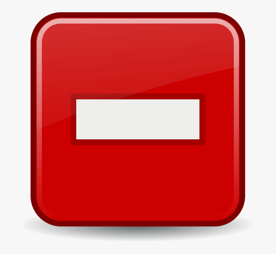 Square,red,line - Clipart Moins, Transparent Clipart