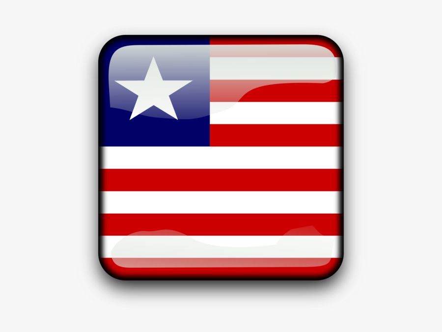 Flag,red,line - Liberian Flag Transparent, Transparent Clipart