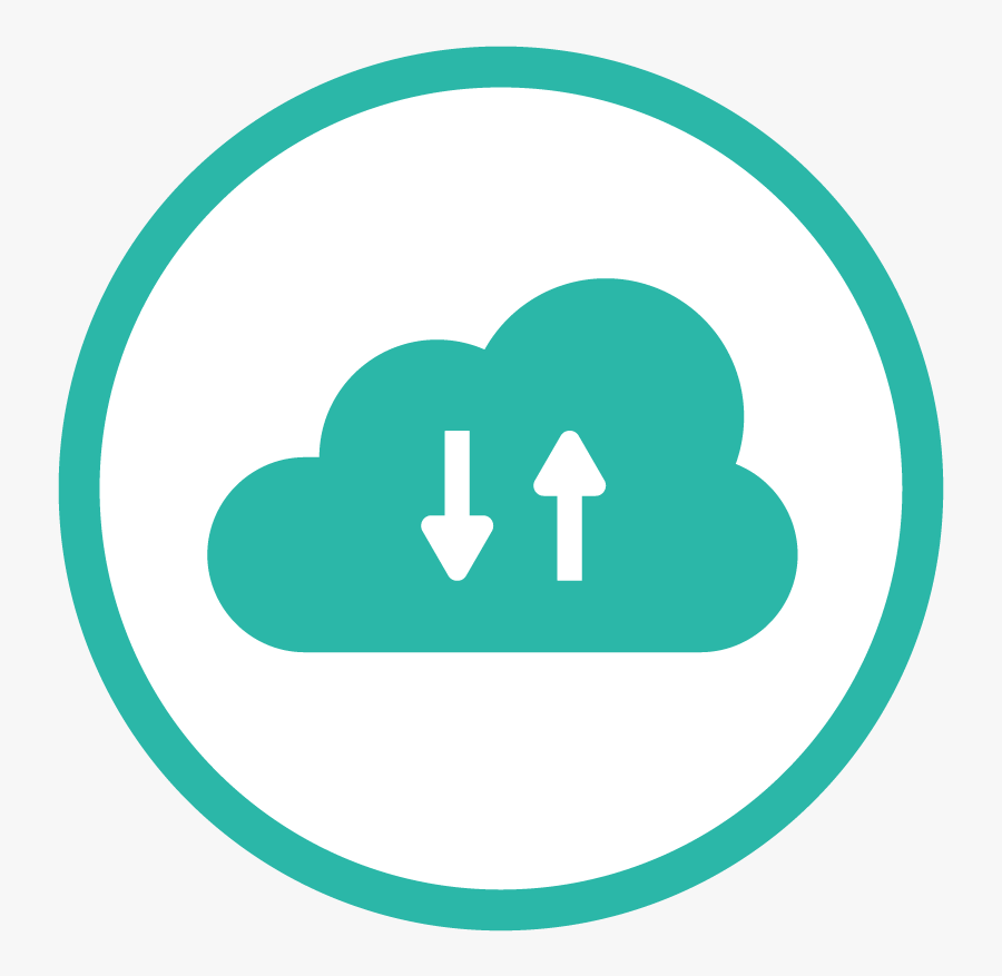 Computación En La Nube - Circle, Transparent Clipart