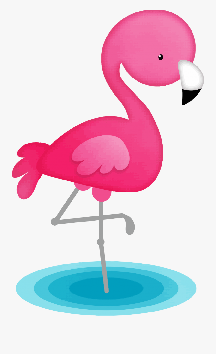 Cute Flamingo Clipart Png, Transparent Clipart