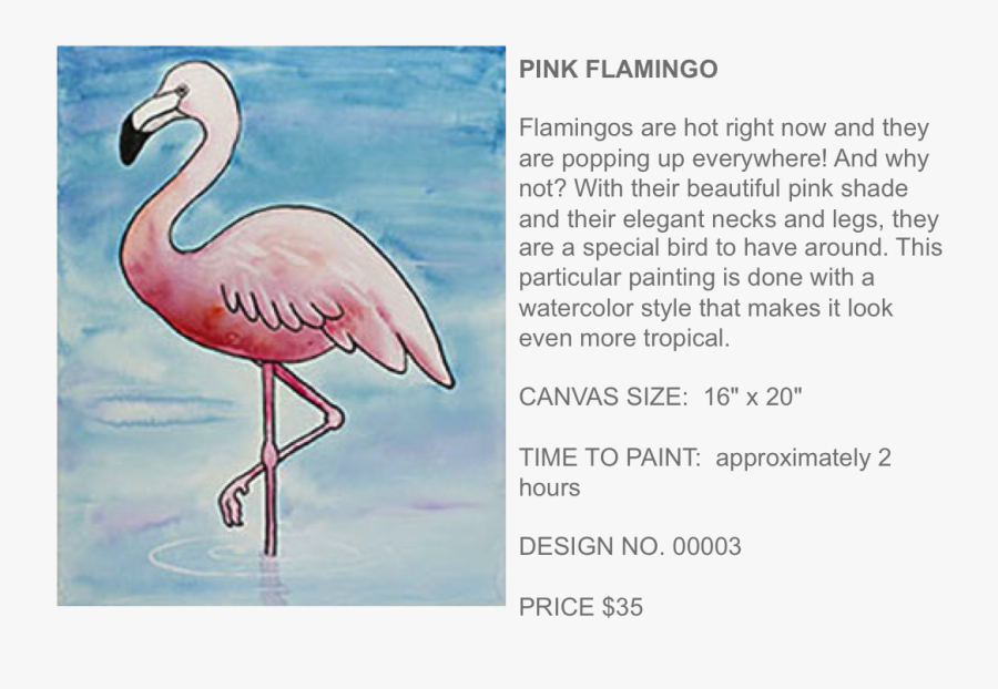 Flamingo Transparent Elegant - Greater Flamingo, Transparent Clipart