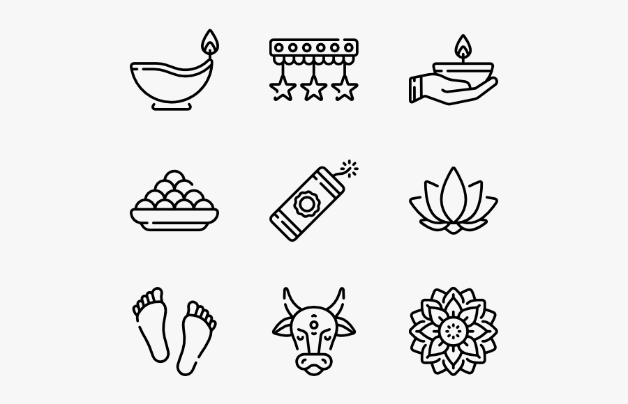 Vector Bull Indian - Renewable Energy Icons, Transparent Clipart
