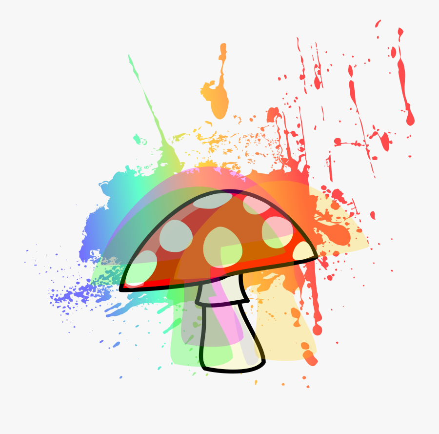 9 Clipart Artwork - Mushroom Cartoon Transparent Background, Transparent Clipart