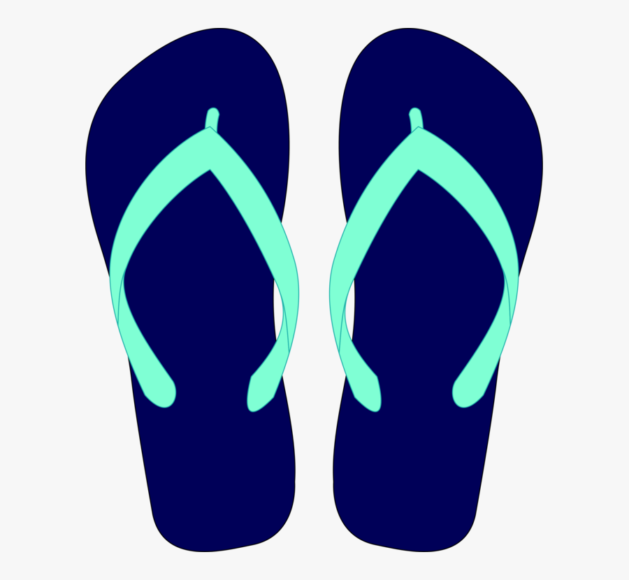 Flip Flops Clipart Summer Clothing - Flip Flops Png, Transparent Clipart