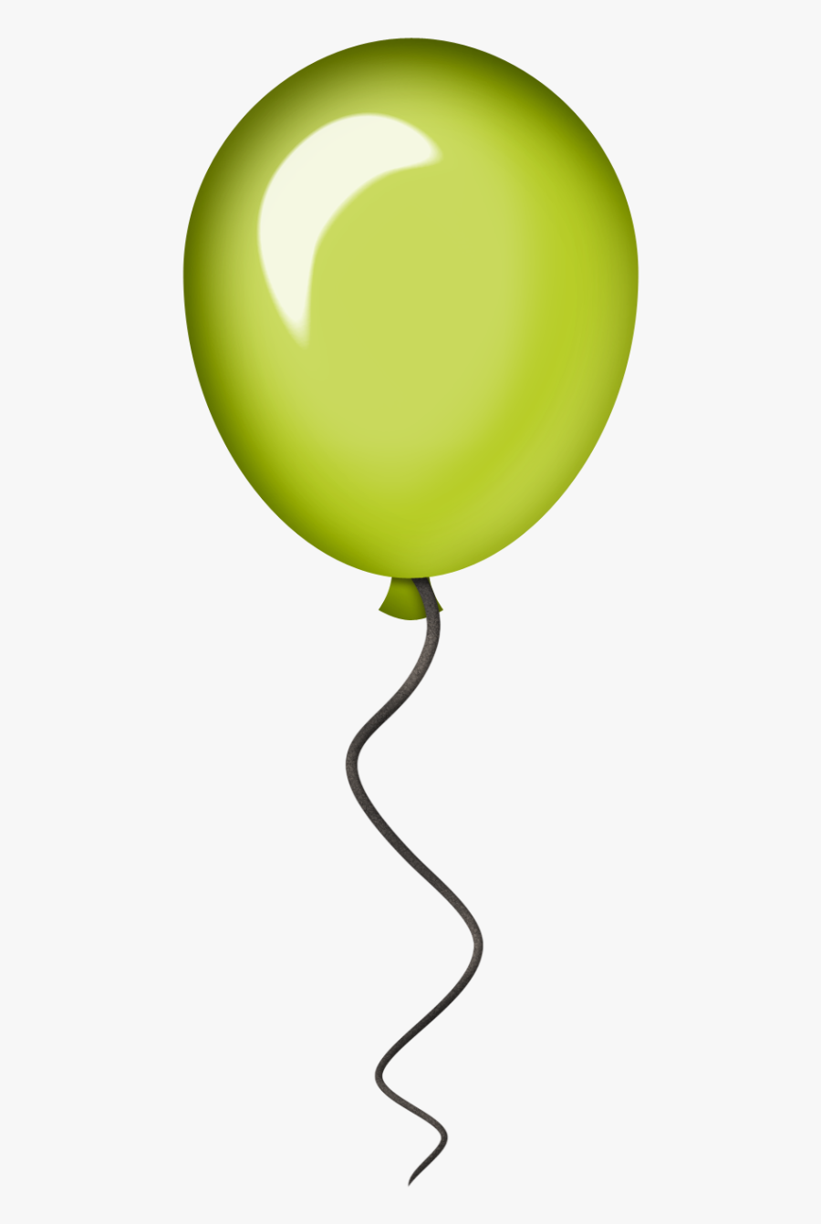 Single Birthday Balloons Clipart, Transparent Clipart