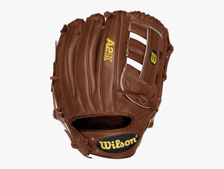 Glove Vector Baseball Mitt - Wilson A2k Baseball Glove, Transparent Clipart