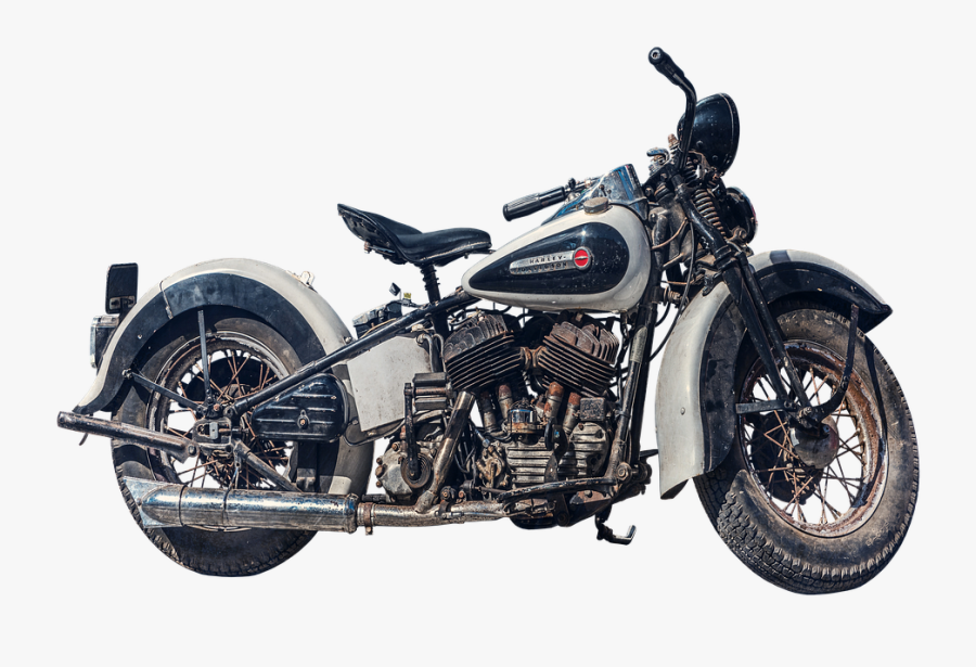 Harley Davidson - 古い バイク, Transparent Clipart