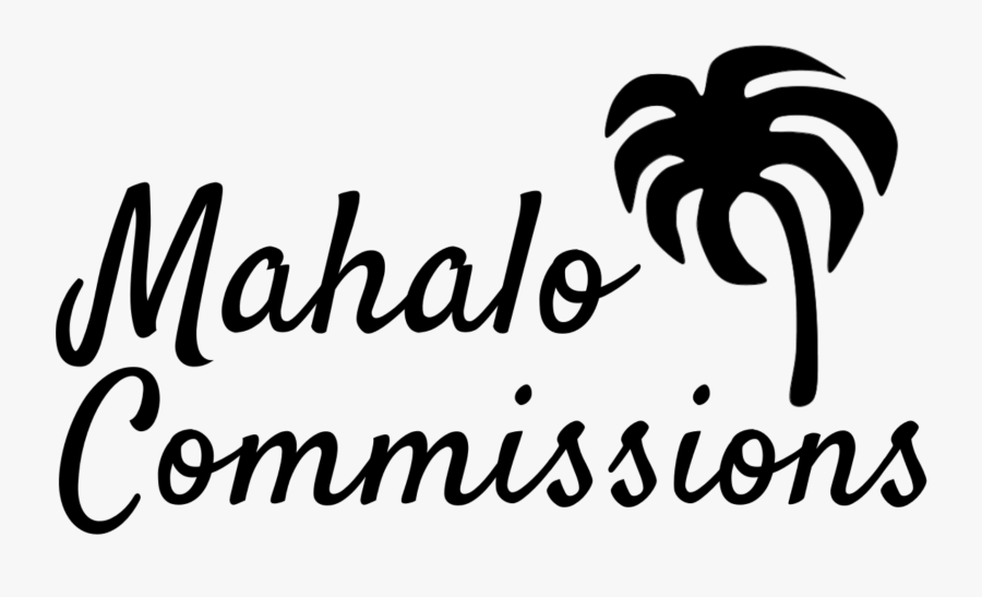 Mahalo Commissions, Transparent Clipart