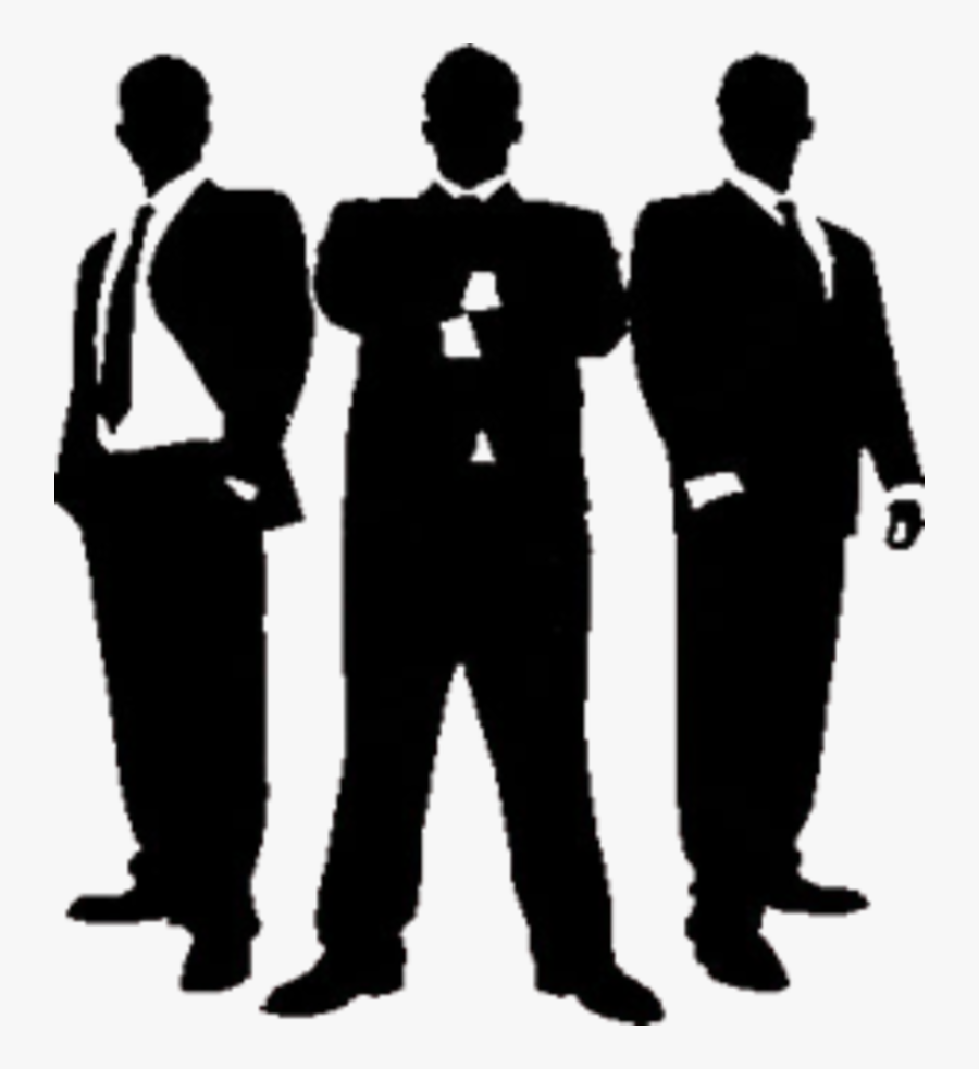 - Three Men Silhouette - Man Security Silhouette, Transparent Clipart