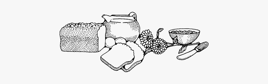 Vector Drawing Of Bread Making - Bobby's Bake Shoppe, Transparent Clipart