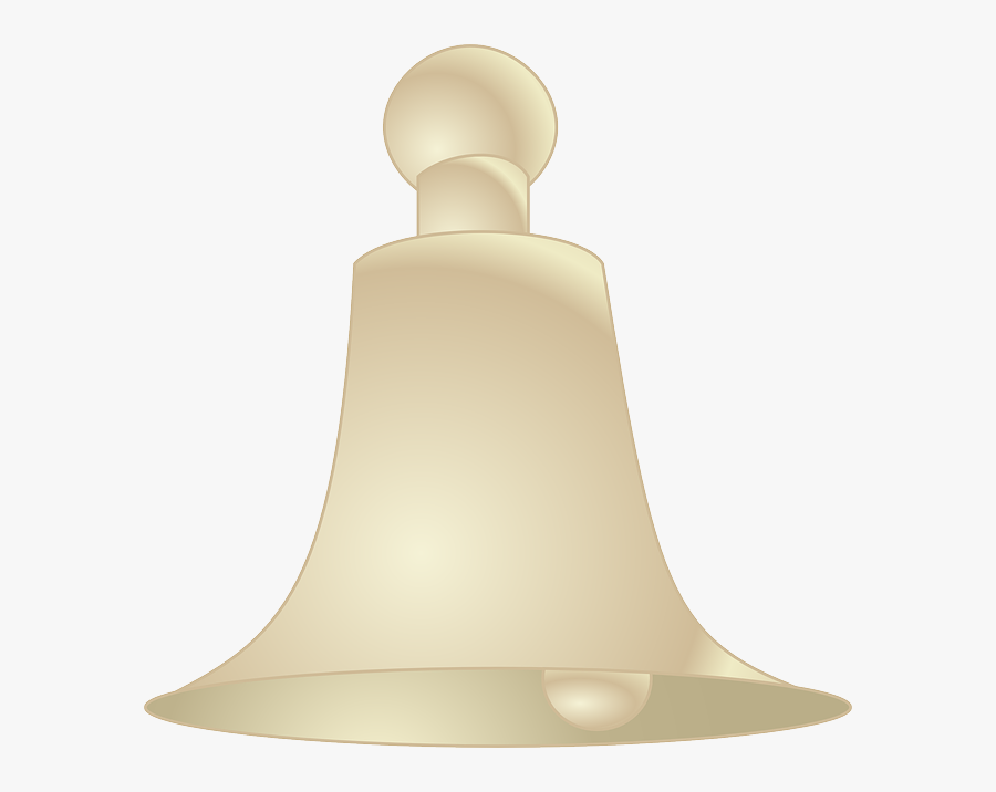 Bell, Church Bell, Ringing, Golden, Christmas, Xmas - Lampshade, Transparent Clipart