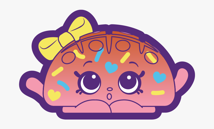 Shopkins Lina Loaf, Transparent Clipart