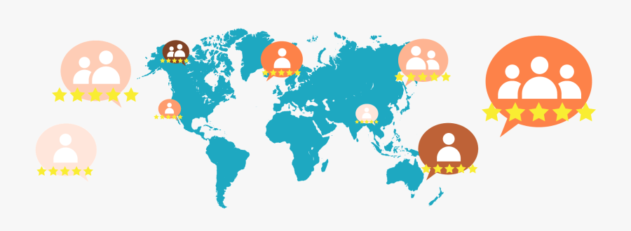 Affordable Language Translation Services - Map Of South America Highlighted, Transparent Clipart